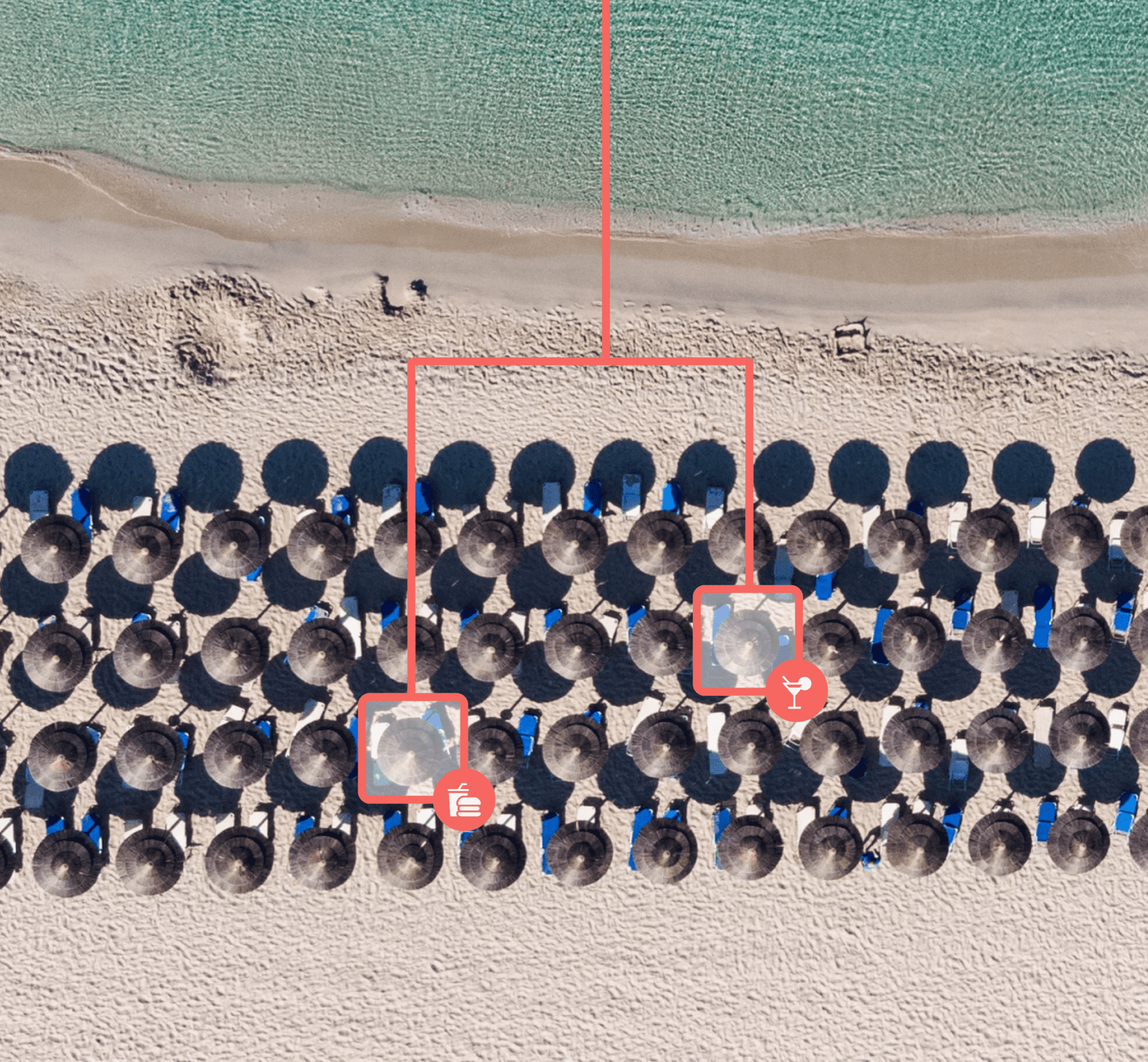 beach beds image large screens